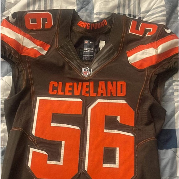 Cleveland Browns On Field Game Worn Jersey - Picture 1 of 2